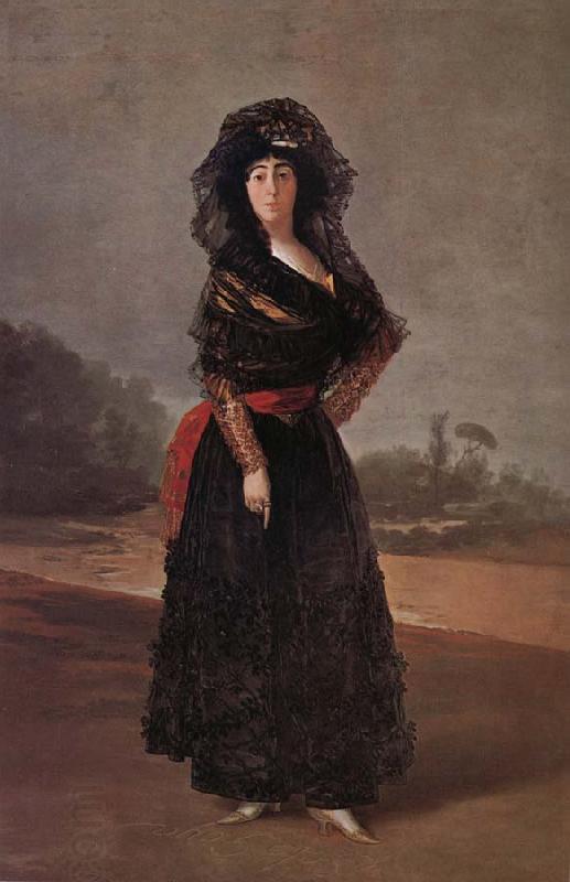 Francisco Goya Duchess of Alba oil painting picture